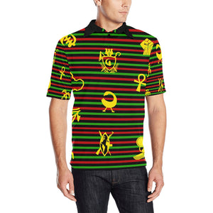 RBG KEMET Men's All Over Print Polo Shirt