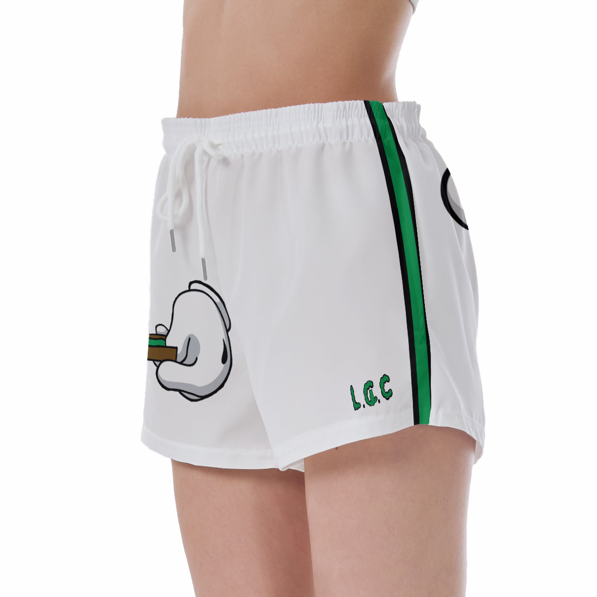 BURN THE OPPS Women's Short Pants