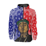 NIPSEY MAKING PEACE All Over Print Windbreaker for Unisex