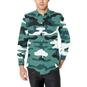 CAMOUFLAGE Casual Dress Shirt