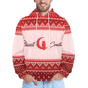 LCC KNITTED Men's All Over Print Hoodie