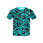 GORGEOUS LEAF Kids' T-Shirt with Solid Neck