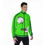 BURN THE OPPS FLUO Stand Collar Jacket