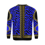 PRIVILEGE BLUE All Over Print Crewneck Sweatshirt for Men