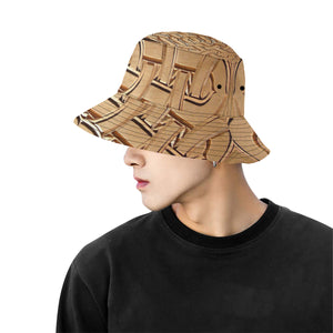 TEMBE ART WOOD All Over Print Bucket Hat