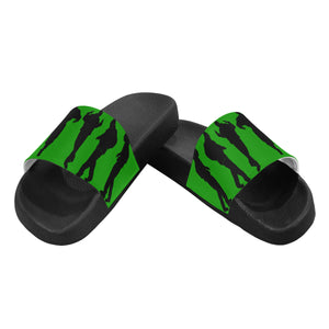 C-WALK GREEN Men's Slide Sandals (Model 057)