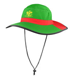 BURKINA FASO FLAG Wide Brim Bucket Hat