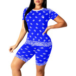 BANDANA FULLY Women's Short Yoga Set