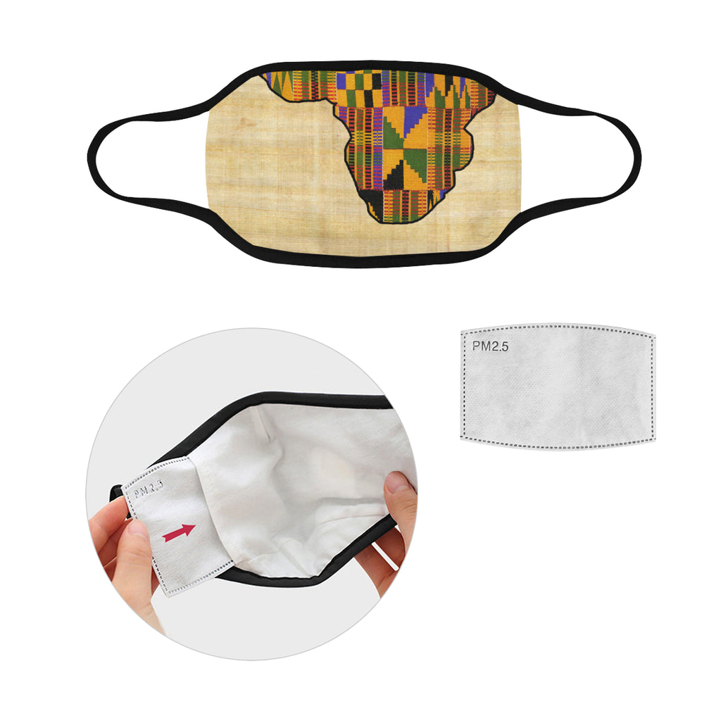 NILE VALLEY Mouth Mask in One Piece (2 Filters Included)