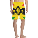FIST UP RBG Men's All Over Print Casual Shorts