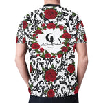 RED ROSES New All Over Print T-shirt for Men