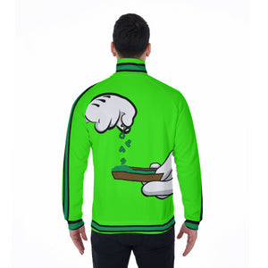 BURN THE OPPS FLUO Stand Collar Jacket