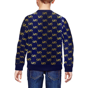 EXCELLENCE BLGLD All Over Print Crewneck Sweatshirt for Kids