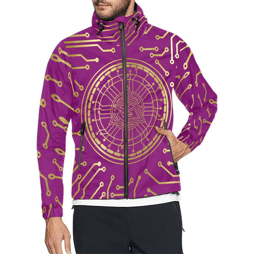 CRYPTO KMT Unisex All Over Print Windbreaker