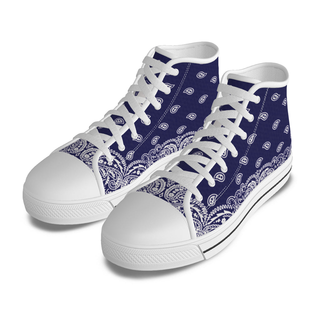 BANDANA FULLY NAVY Canvas Shoes