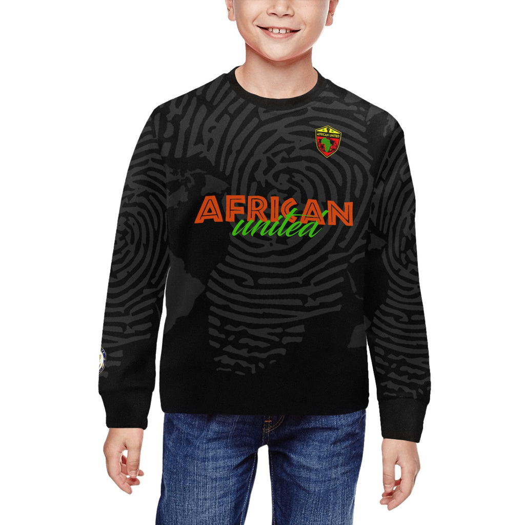 AFRICAN UNITED Crewneck Sweatshirt for Kids