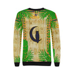 LCC NILE VALEY Women's Rib Cuff Crew Neck Sweatshirt (Model H34)