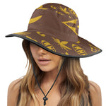 GET HIGHER Wide Brim Bucket Hat