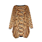 TEMBE WOOD Women's Loose Crew Neck shirt
