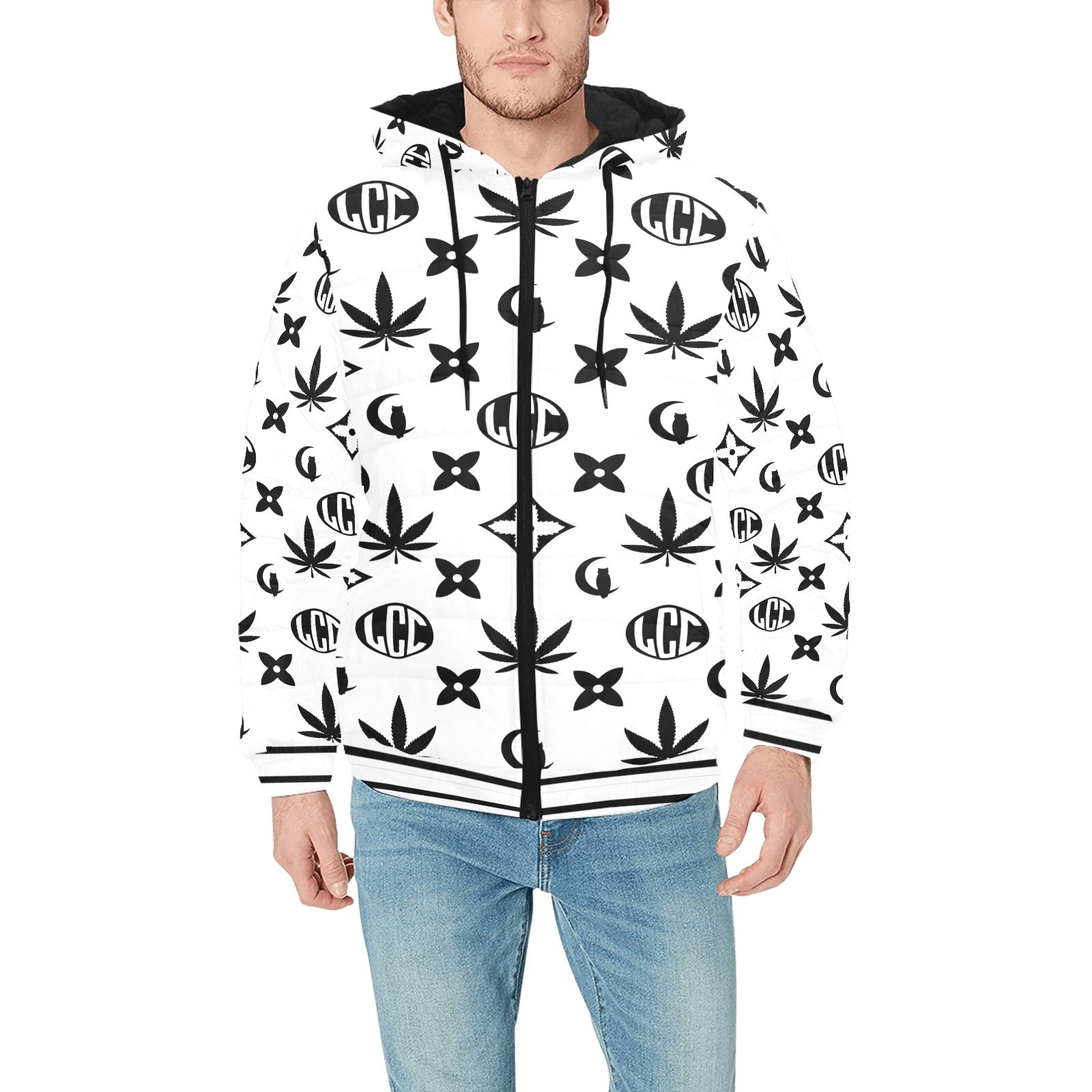 LCC WEEDY Men's Padded Hooded Jacket