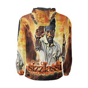 SIZZLASSIE I All Over Print Windbreaker for Unisex