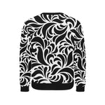 GORGIOUS LEAF Men's Rib Cuff Crew Neck Sweatshirt