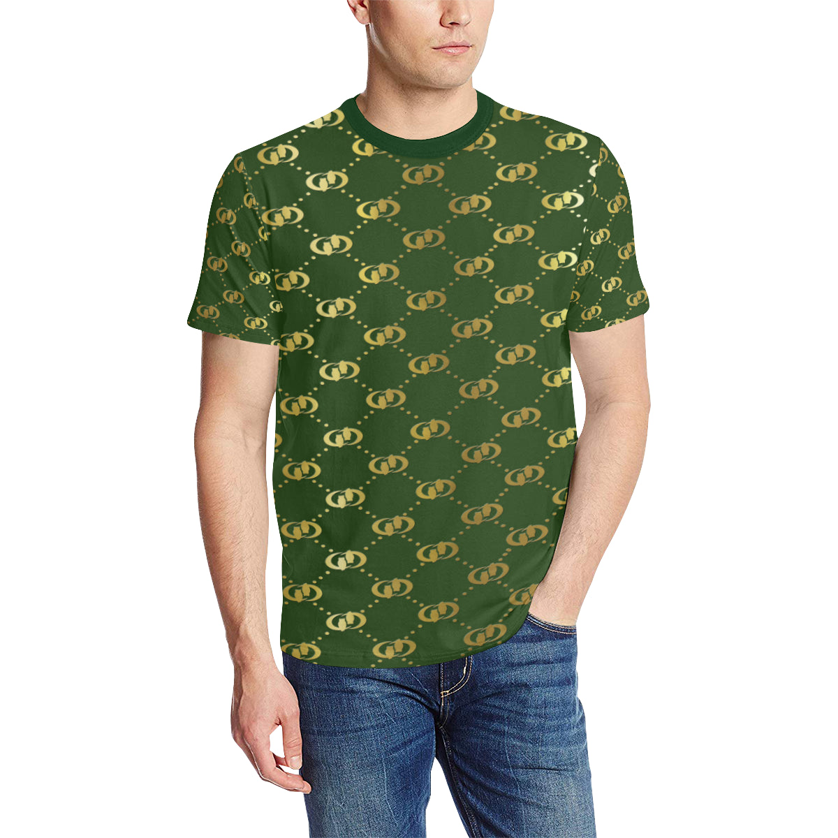 EXCELLENCE KAKIGLD Men's All Over Print T-Shirt