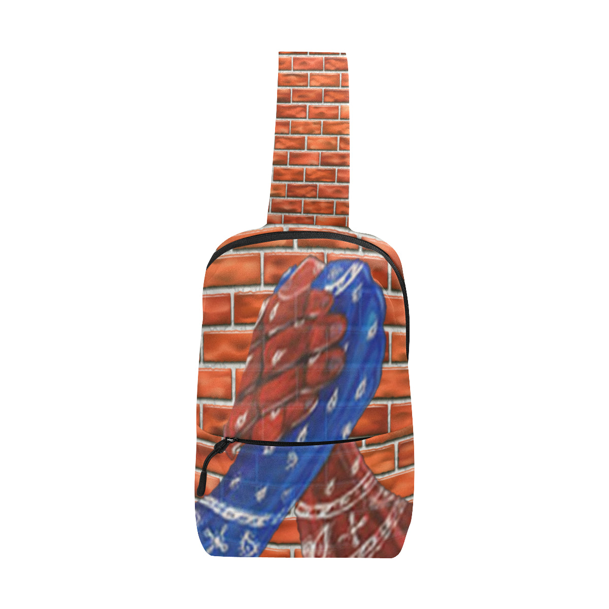 GANG PEACE Chest Bag (Model 1678)