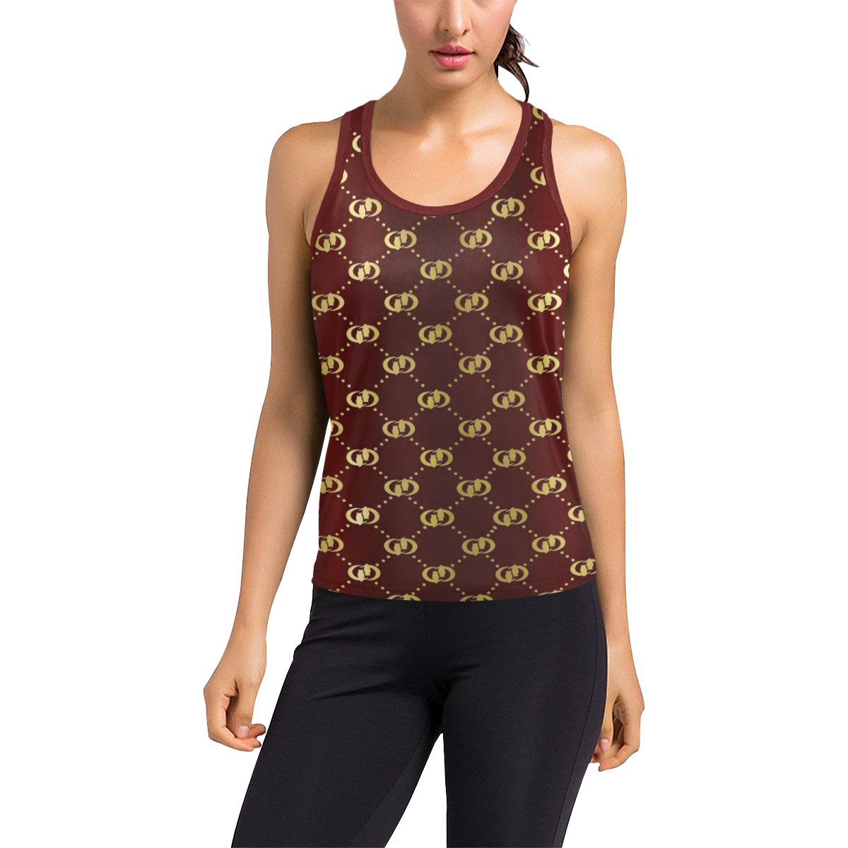 EXCELLENCE BRDXGLD Women's Racerback Tank Top