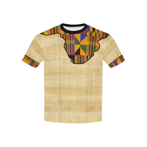 NILE VALLEY Kids' T-Shirt with Solid Neck