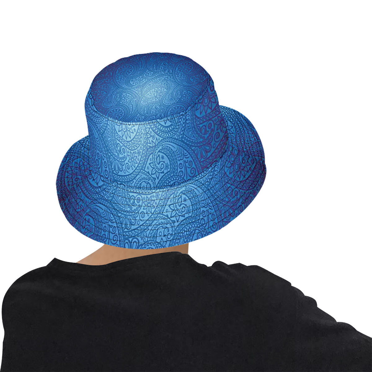 LUXURY GANG Cs'UP All Over Print Bucket Hat for Men