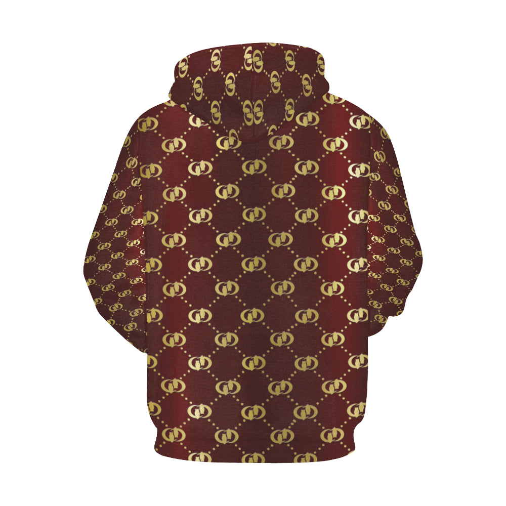 EXCELLENCE BRDXGLD All Over Print Hoodie for Men