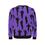 C-WALK GRAPES Men's Rib Cuff Crew Neck Sweatshirt