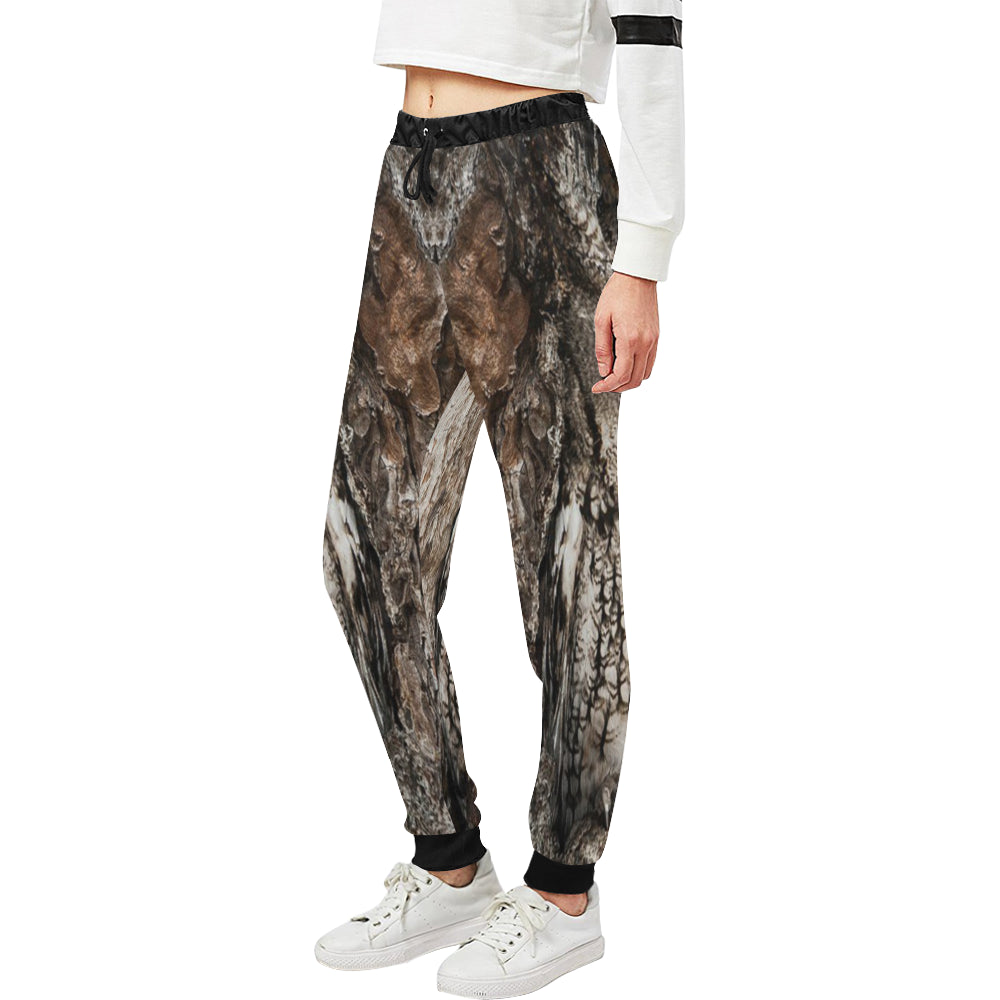 HIDDEN OWL Women's All Over Print Sweatpants (Model L11)