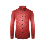 LUXURY GANG Bs'UP Men's All Over Print Casual Dress Shirt (Model T61)
