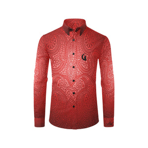 LUXURY GANG Bs'UP Men's All Over Print Casual Dress Shirt (Model T61)