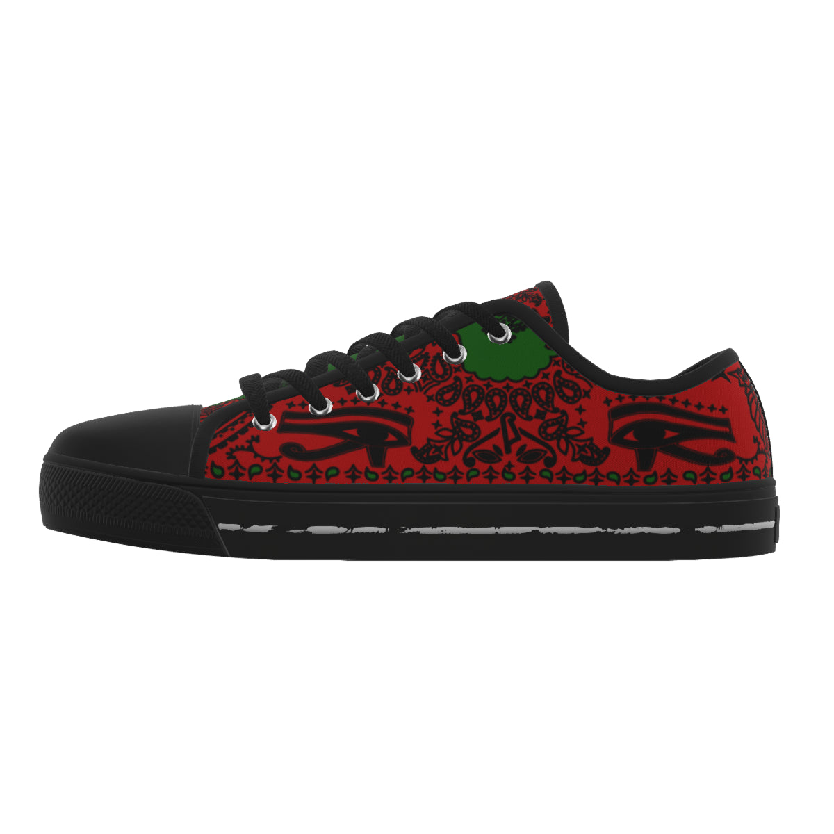 BANDANA RBG Women's Low-cut Canvas Shoes