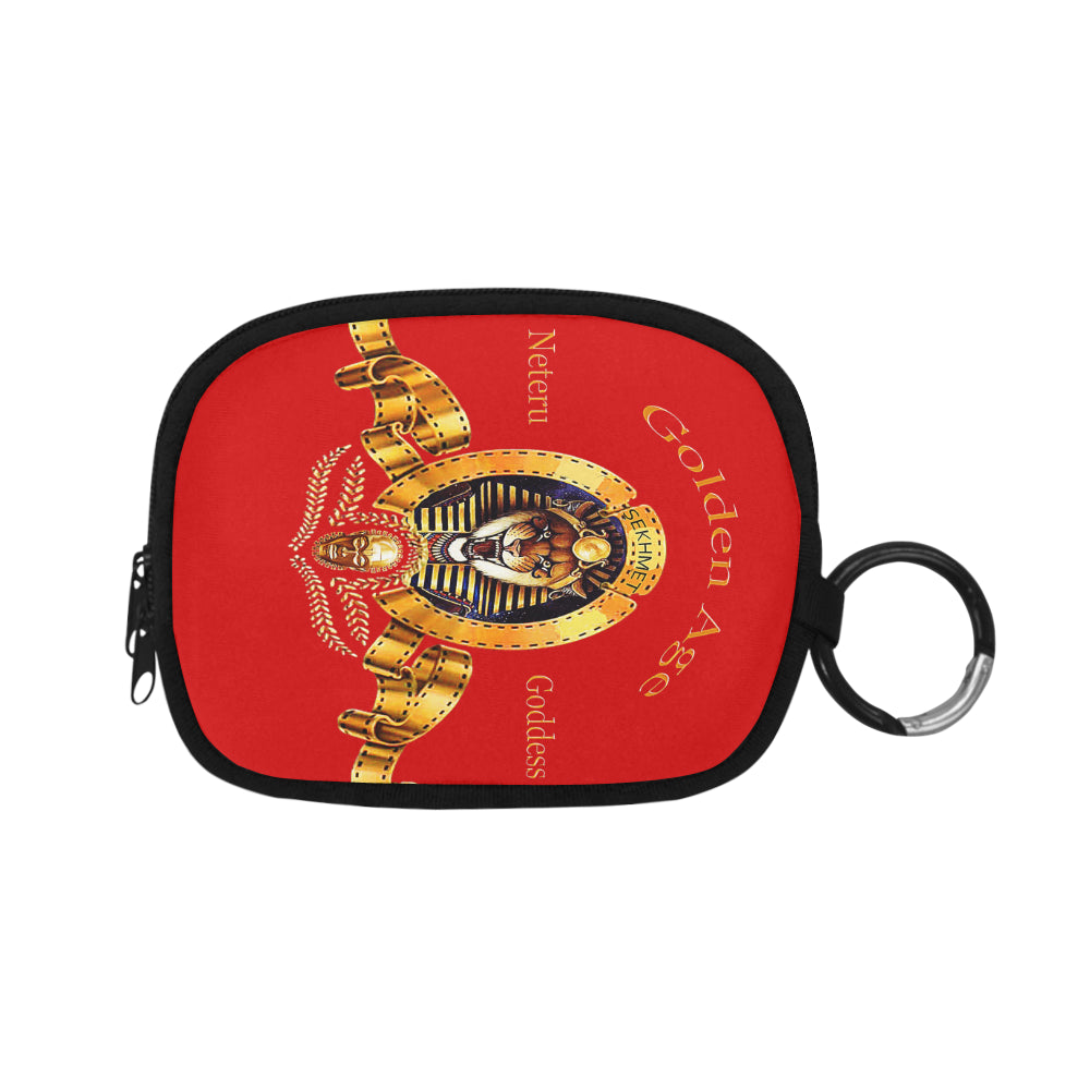 SEKHMET GODDESS RED Coin Purse (Model 1605)