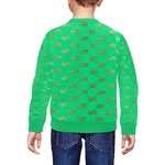 EXCELLENCE TRQGLD All Over Print Crewneck Sweatshirt for Kids (Model H29)