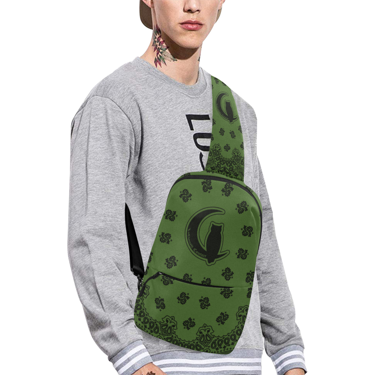 BANDANA KAKI Chest Bag