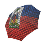 HAITI FLAG Auto-Foldable Umbrella