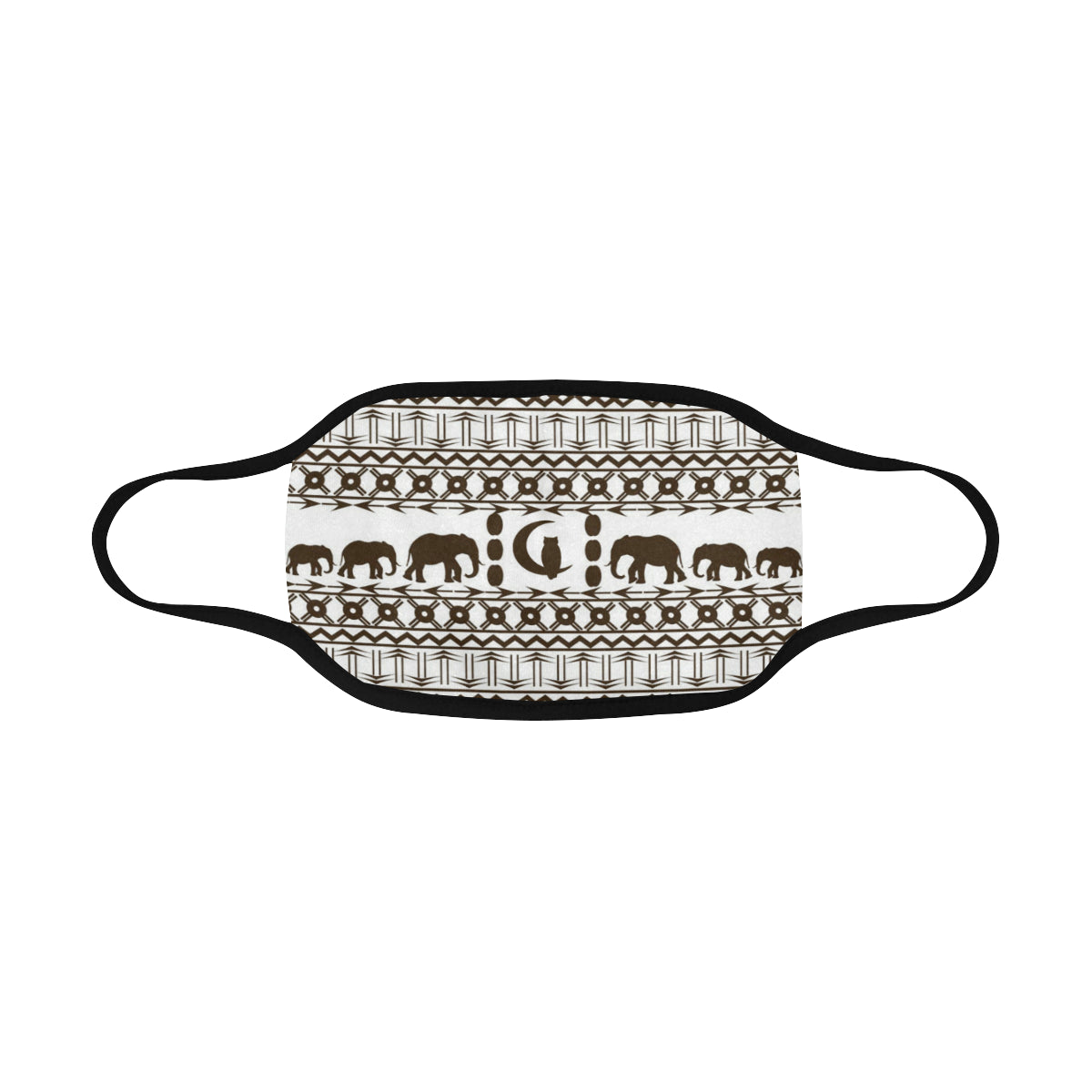 ELELPHANT ORNEMENT Mouth Mask in One Piece (2 Filters Included)