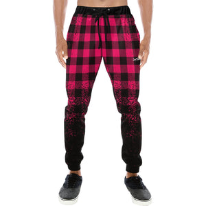 DUSTY PLAID Men's All Over Print Sweatpants