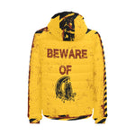 BEWARE Men's Padded Hooded Jacket