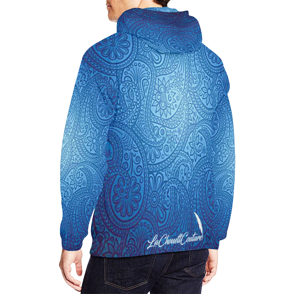 LUXURY BLUGANG All Over Print Hoodie for Men (USA Size) (Model H13)