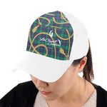 PLAID IN GOLD Trucker Cap