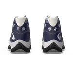 BANDANA NAVY Men's High Top Basketball Shoes