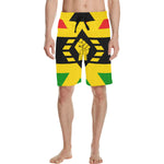 FIST UP RBG Men's All Over Print Casual Shorts