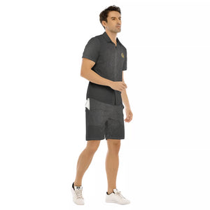 BANDANA LUXURY BLC Men's Short Sleeve Shirt Sets