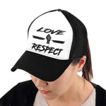LOVE ND RESPECT BLCC Trucker Cap E (Front Panel Customization)